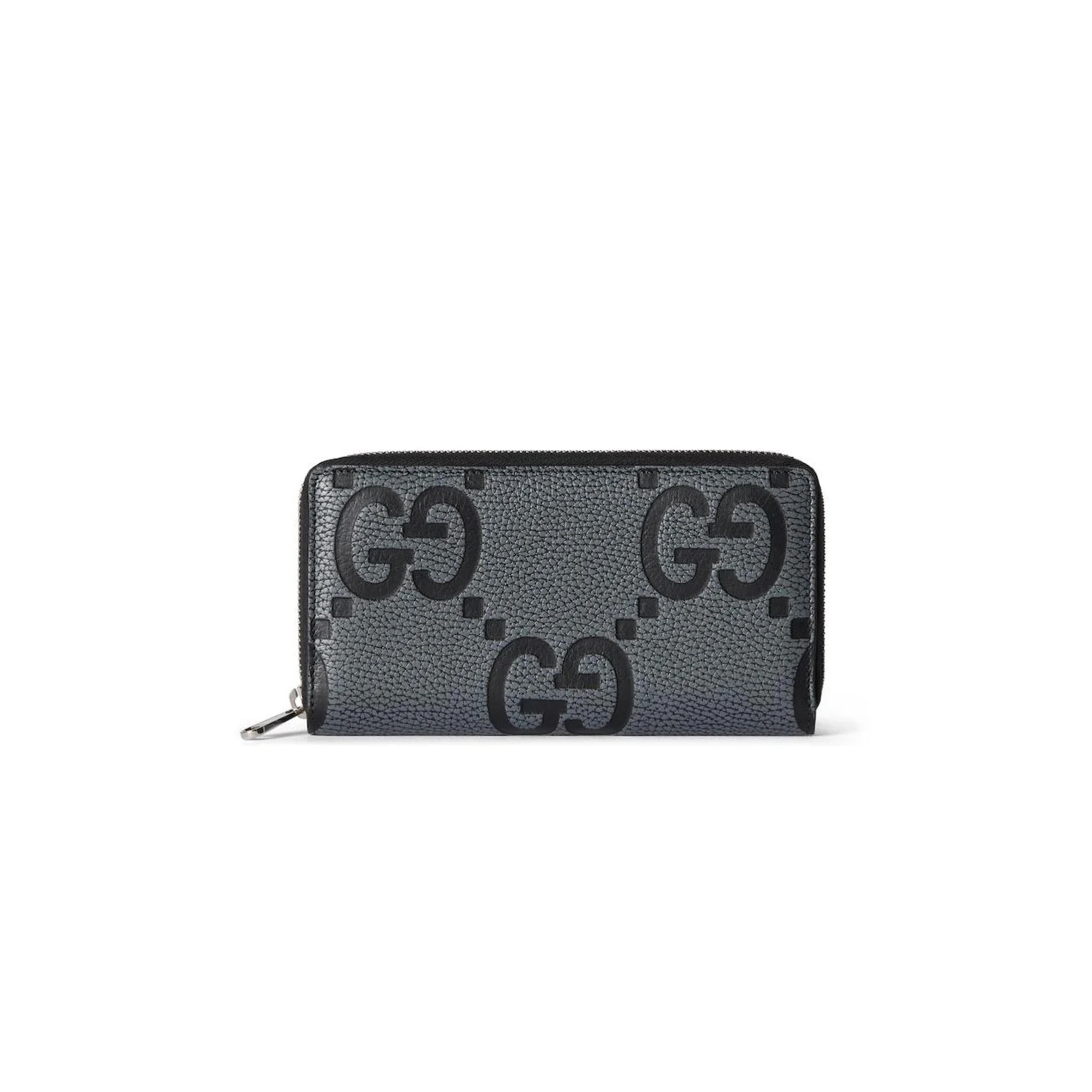 GUCCI JUMBO GG ZIP AROUND WALLET 739484 (19*10.5*2.5cm)